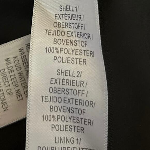 Aidan Mattox Black Sequin Metallic Long Sleeve Cold Shoulder Mini Pencil Dress 8 - Picture 6 of 6